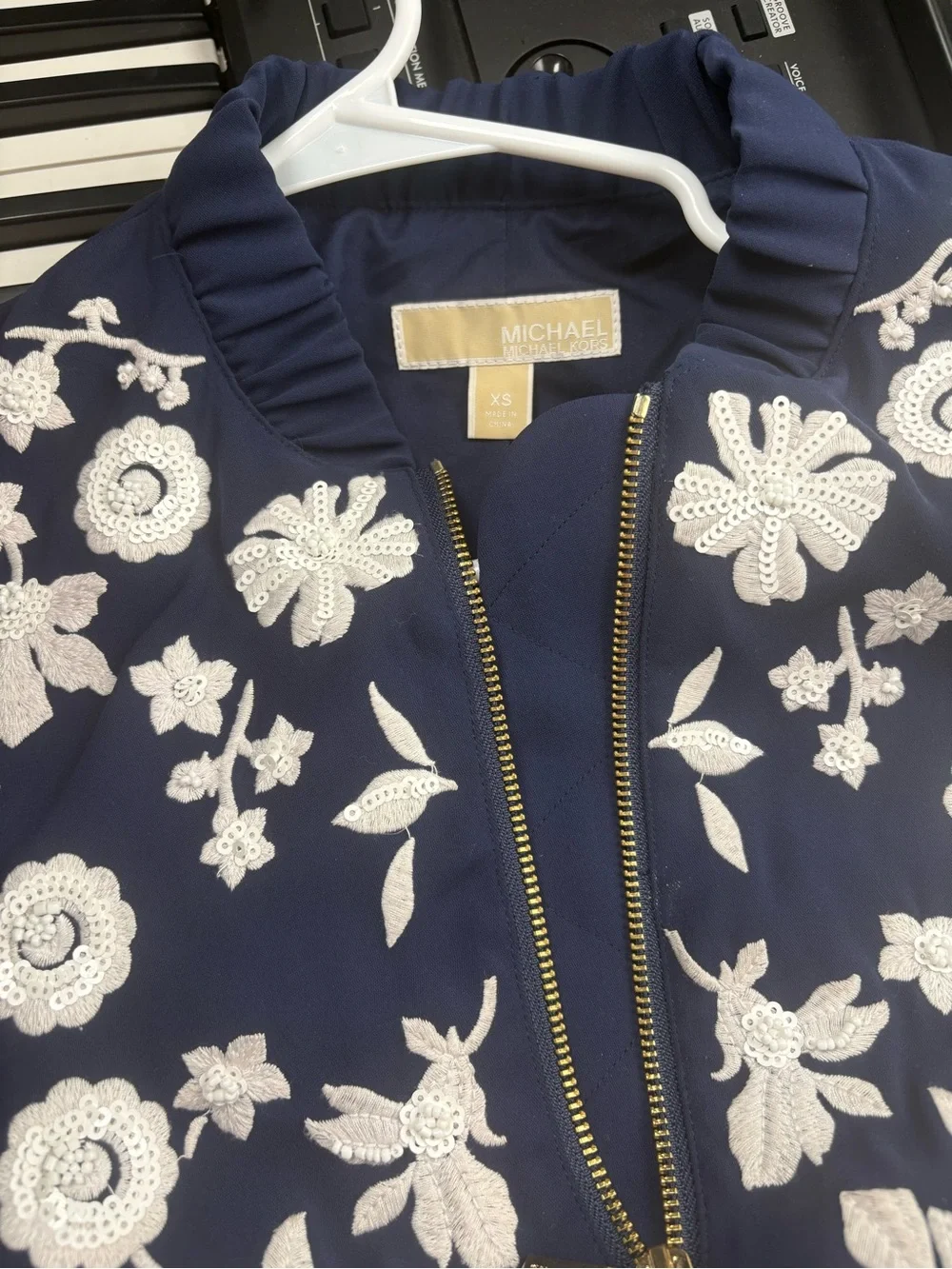 Michael Kors Bomber Jacket - Navy